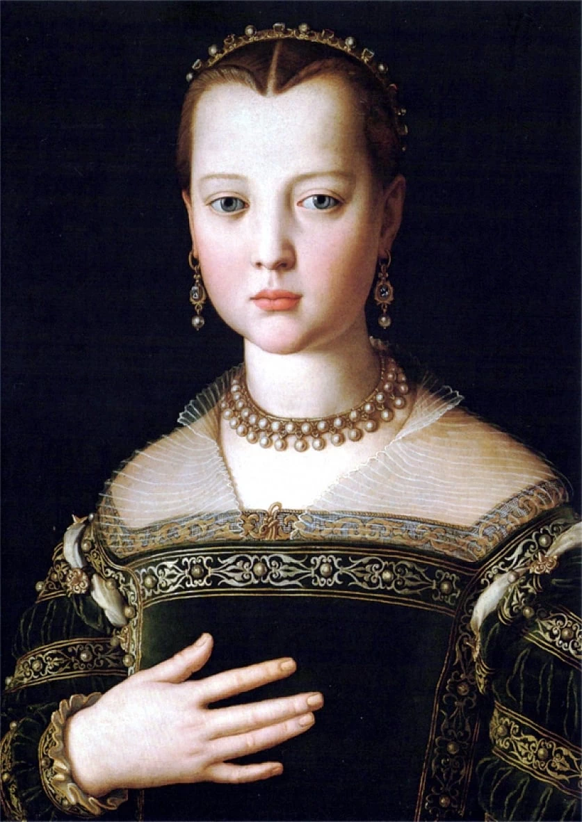 143-Ritratto di Maria de Medici-Galleria degli Uffizi, Florence 